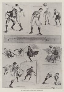 The Inter-University Football Match on 18 February